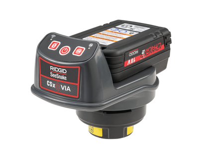 RIDGID SeeSnake CSx Via System with 2 Batteries and Charger, KIT, CSX VIA+2BATT/CHGR - 66528