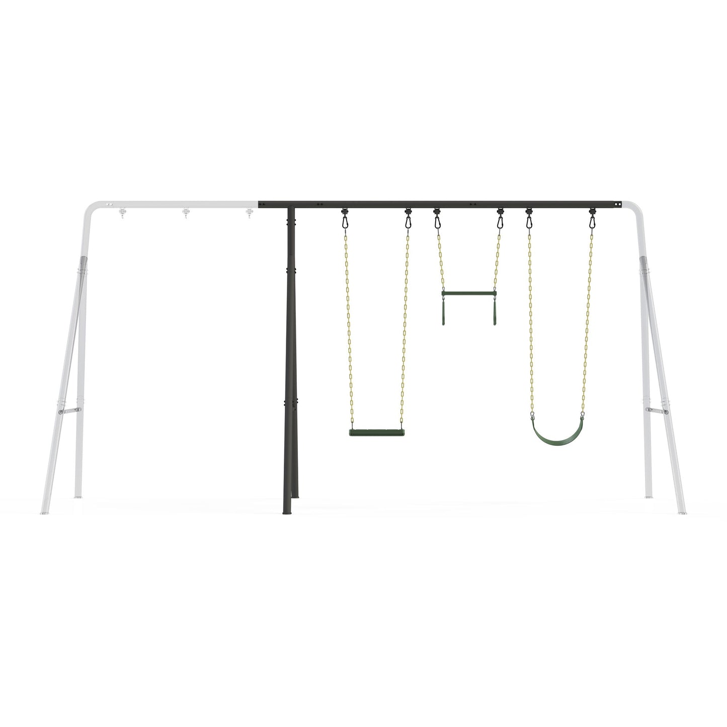 gobaplay 8' Ultimate Adventure Kids Swing Set Frame Extension  - 414959