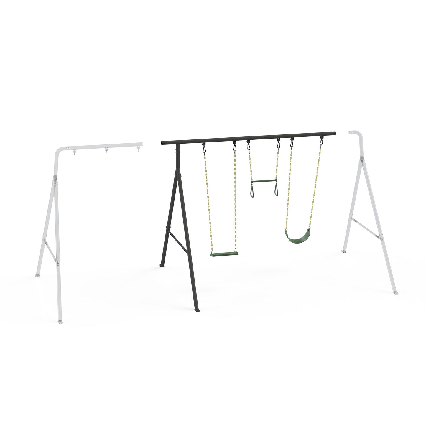 gobaplay 8' Ultimate Adventure Kids Swing Set Frame Extension  - 414959