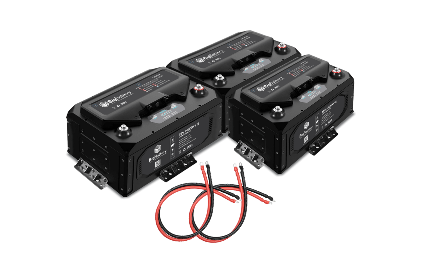 Big Battery 12V 3X HUSKY 2 KIT - K0748