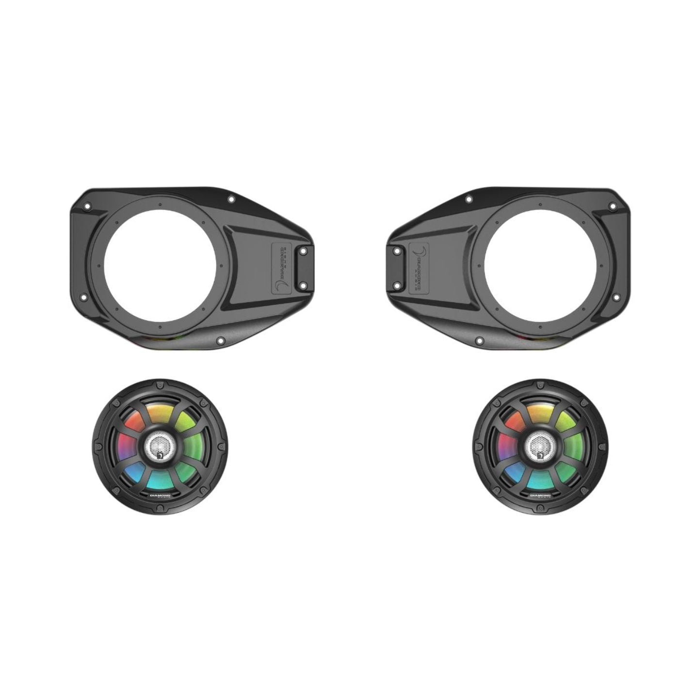 Diamond Audio 6.5" Speaker pods for 2018-2023 Jeep Wrangler / Jeep Gladiator 2DR - 4DR - VSPJP65