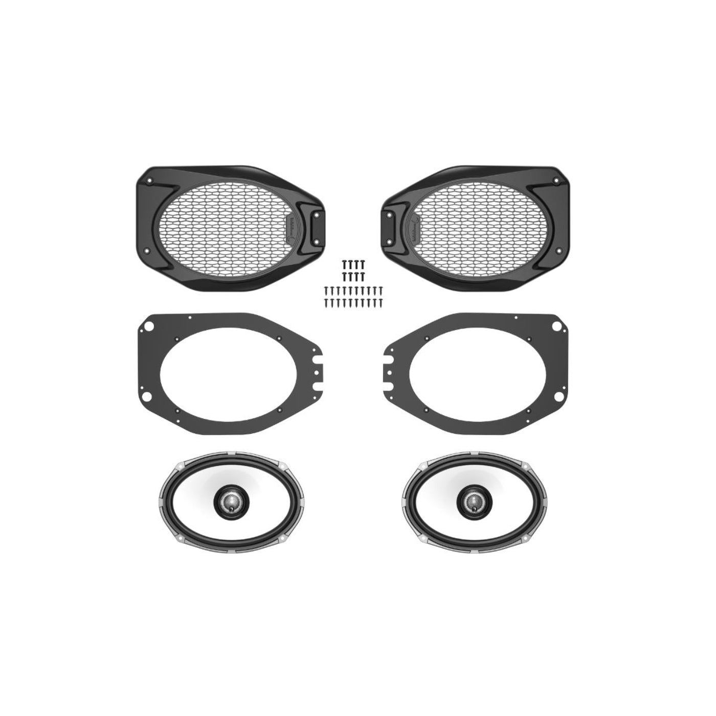 Diamond Audio 6"x 9" Overhead Speaker Kit for 2018-2023 Jeep Wrangler(2DR/4DR)/Jeep Gladiator - VSPJP69OE