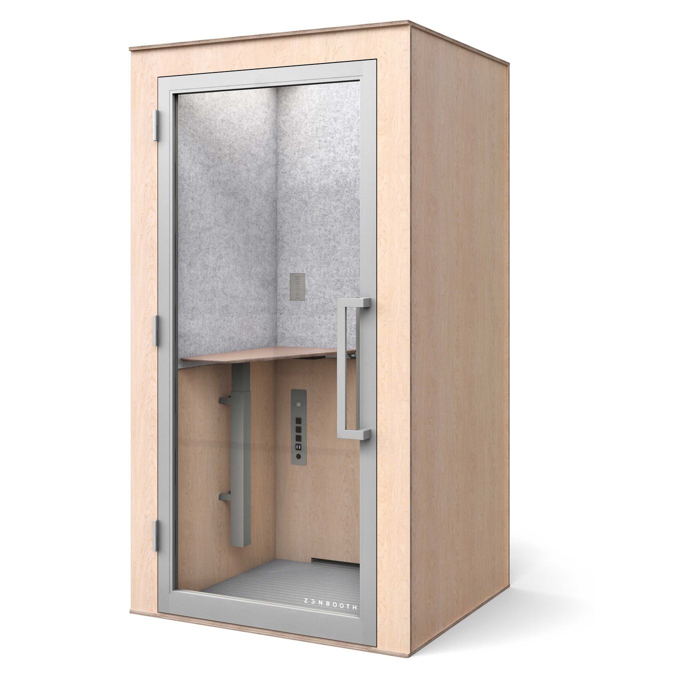 Zenbooth Solo Modern Office Home Room Privacy Booth - SOLO-M-V18
