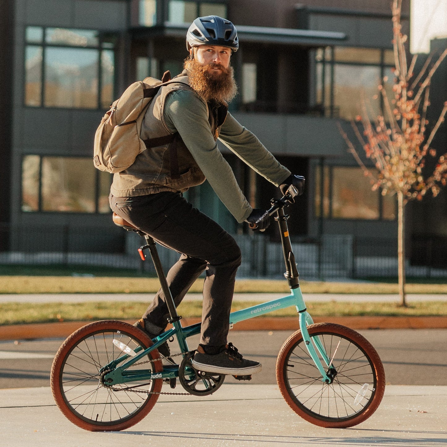 Retrospec Judd Folding Bike - Single Speed - 5779