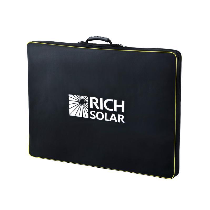 Richell Rich Solar RS-X200B 200 Watt 12 Volt Portable Solar Panel Briefcase With Kickstand New - RS-X200B