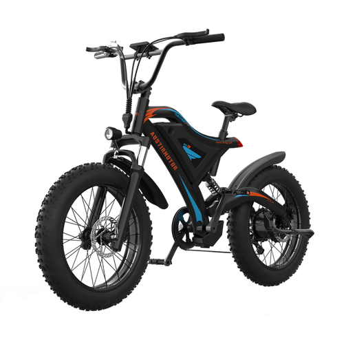 Adam Equipment AOSTIRMOTOR  Fat Tire Mountain E-Bike | 500 Watt | 48V | Electric Bike - GW-S18-MINI-US