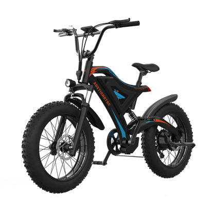 Adam Equipment AOSTIRMOTOR  Fat Tire Mountain E-Bike | 500 Watt | 48V | Electric Bike - GW-S18-MINI-US