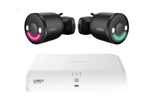 Lorex Fusion Series 4K+ 16 Channel (8 Wired + 8 Fusion Wi-Fi) 2TB Wired System with Spotlight Indoor/Outdoor Cameras - N910-2LB