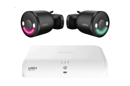 Lorex Fusion Series 4K+ 16 Channel (8 Wired + 8 Fusion Wi-Fi) 2TB Wired System with Spotlight Indoor/Outdoor Cameras - N910-2LB