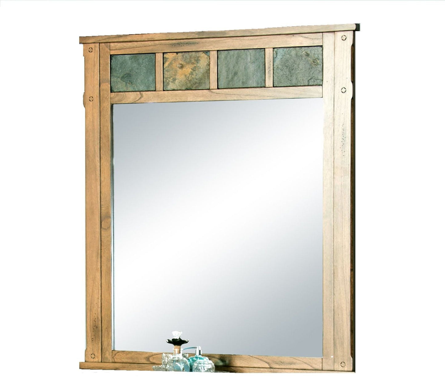 Sunny Designs Sedona - Mirror - Rustic Oak - 2334RO-M