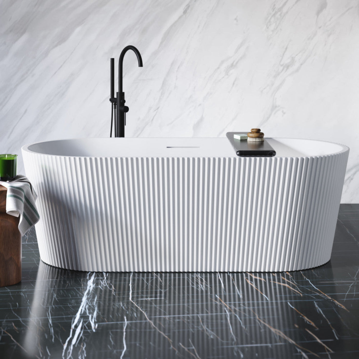 Swiss Madison Lafayette 67" Freestanding Bathtub - SM-FB592