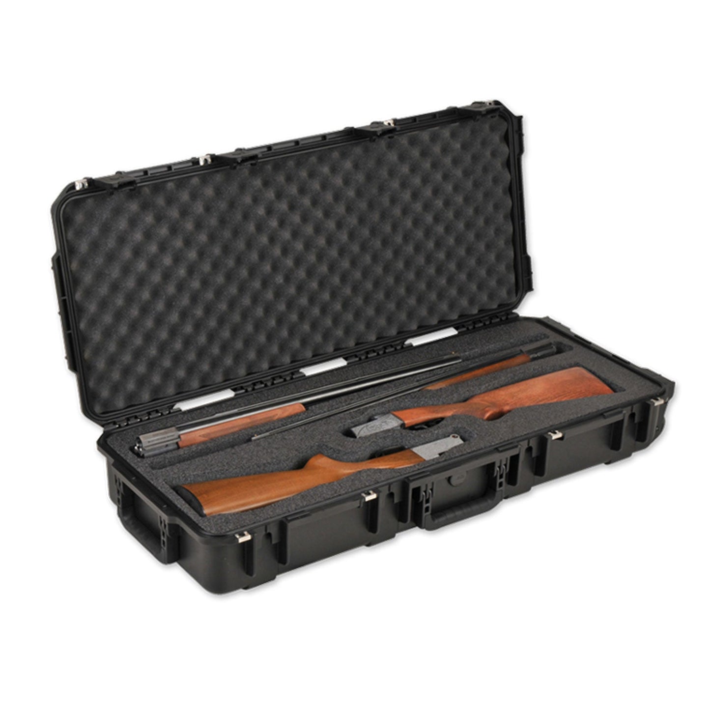 SKB Cases iSeries Hard Exterior Double Custom Breakdown Shotgun Case, Black - 215406