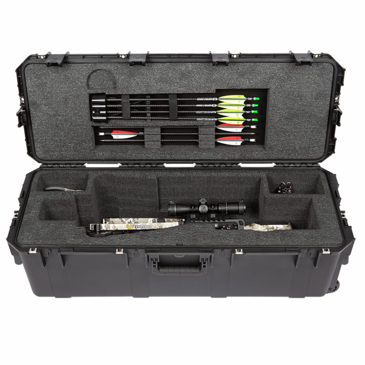 SKB iSeries 10 Point Vapor RS470 Heavy Duty Crossbow Case, Black (Open Box) - 235143