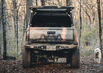 Backwoods Adventure Hi-Lite Overland Toyota Tacoma Rear Bumper 3rd Gen (2016-2023) - BWTY3T-209035B