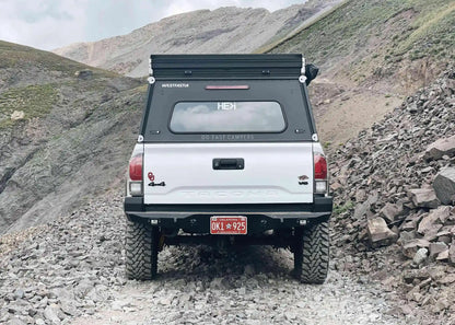 Backwoods Adventure Hi-Lite Overland Toyota Tacoma Rear Bumper 3rd Gen (2016-2023) - BWTY3T-209035B