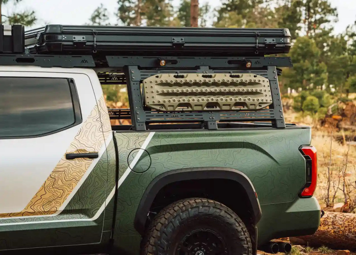 Backwoods Adventure Toyota Tundra Bed Rack - DRIFTR Topper (Add-on) - BWTU3B-9750