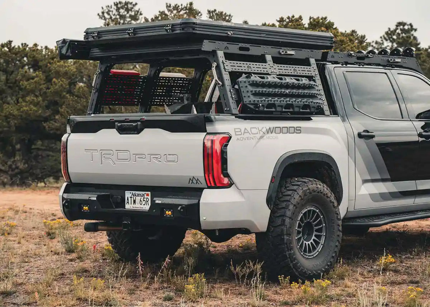 Backwoods Adventure Toyota Tundra Rear Bumper 3rd Gen (2022-2026) - BWTU3R-9755