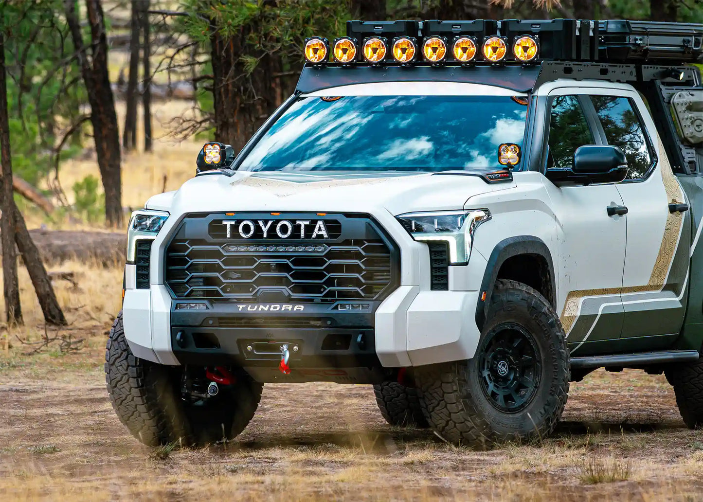 Backwoods Adventure Tundra Front Bumper 3rd Gen (2022-2026) - BWTU3F-9800