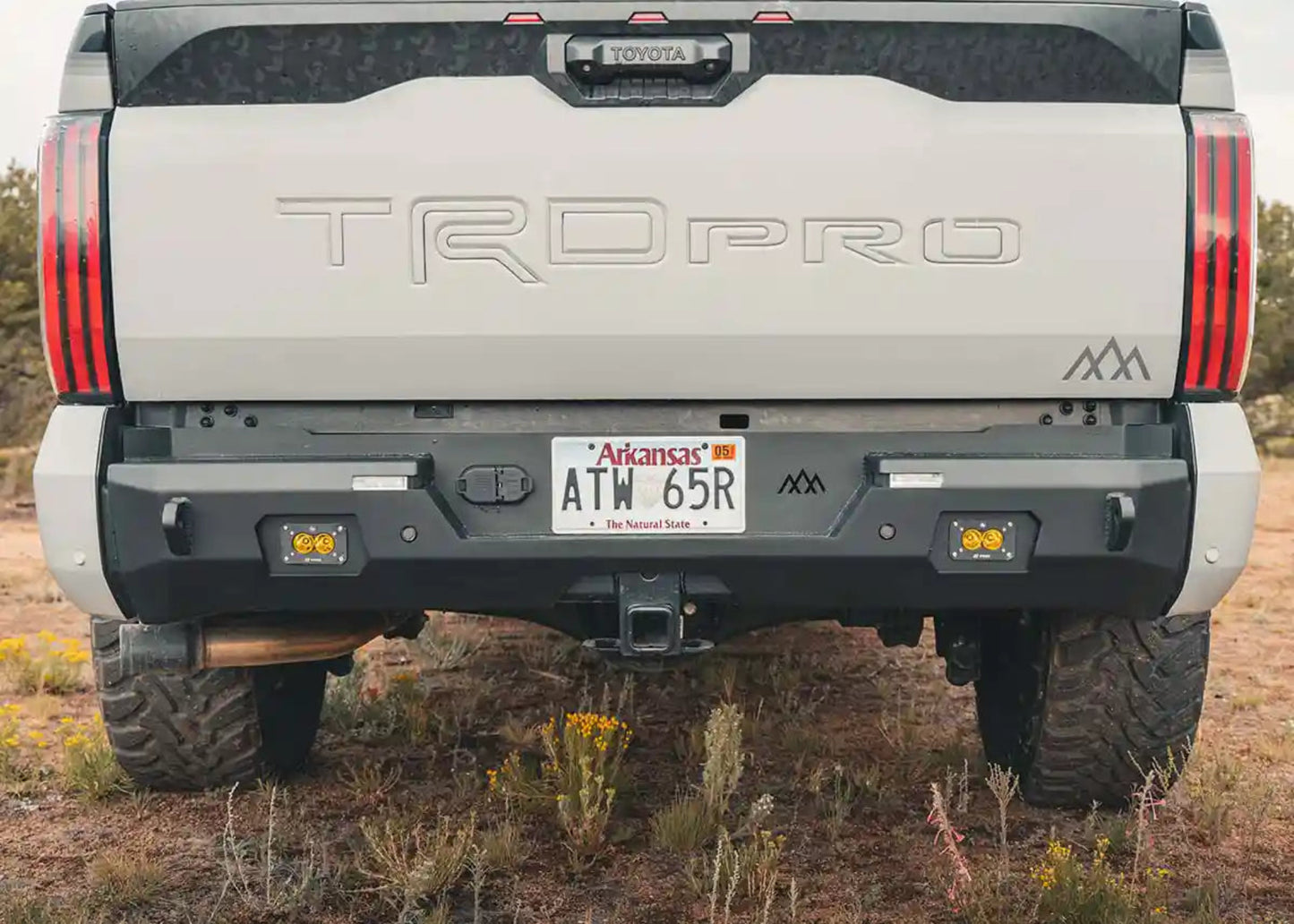 Backwoods Adventure Toyota Tundra Rear Bumper 3rd Gen (2022-2026) - BWTU3R-9755