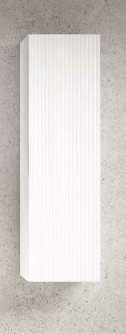 40" Bright White Finish Wall Mount Bath Vanity with Linen Cabinet Option Made in Spain