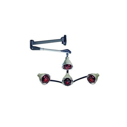 Pibbs 4 Headed Processing Lamp with Wall Arm - PIB-QL954A
