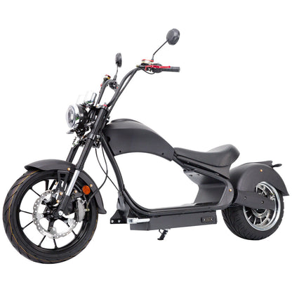 4000w-45MPH SoverSky MH3 Lithium Chopper Scooter Electric Motorcycle
