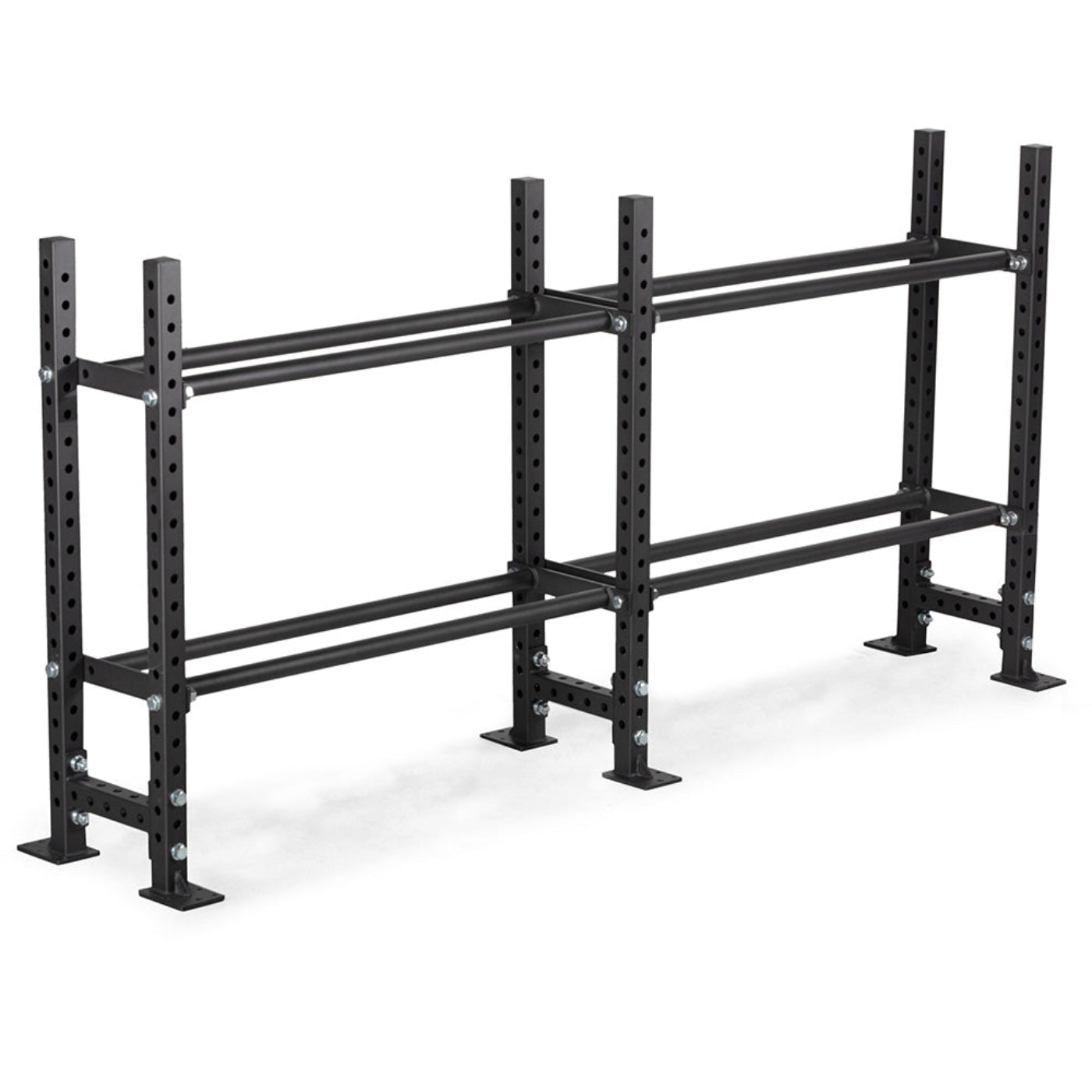 Titan fitness  Elite Series Extension Unit Mass Storage System with Bumper & Medicine Ball Shelves