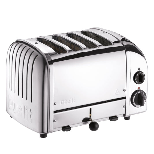 Dualit New Generation Classic 4-Slice Toaster in Stainless Steel - 40415