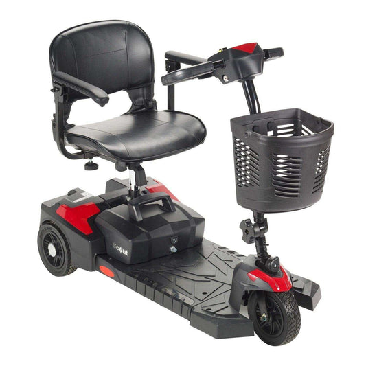 Drive Medical Scout Compact 3-Wheel Travel Power Scooter - DM-SFSCOUT3