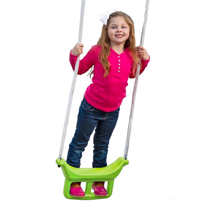 XDP Recreation Swingin' Free Playground Set with Water Slide, Super Disc Swing - 412471