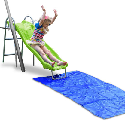 XDP Recreation Swingin' Free Playground Set with Water Slide, Super Disc Swing - 412471