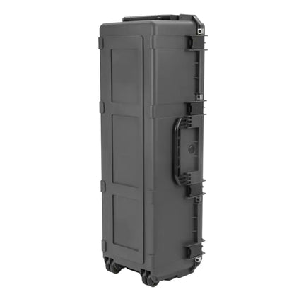 SKB Hard Protective Storage Case With Wheels for Equipment, iSeries, Dark Gray - 412822