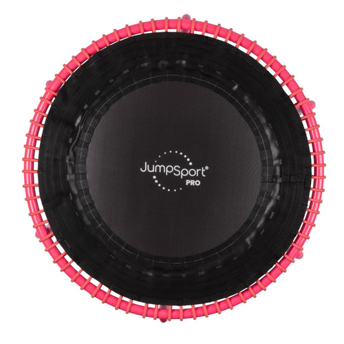 Disc-O-Bed JumpSport 350 PRO Fitness Trampoline, Cardio Workout Equipment, 39 Inch, Blossom - 415466
