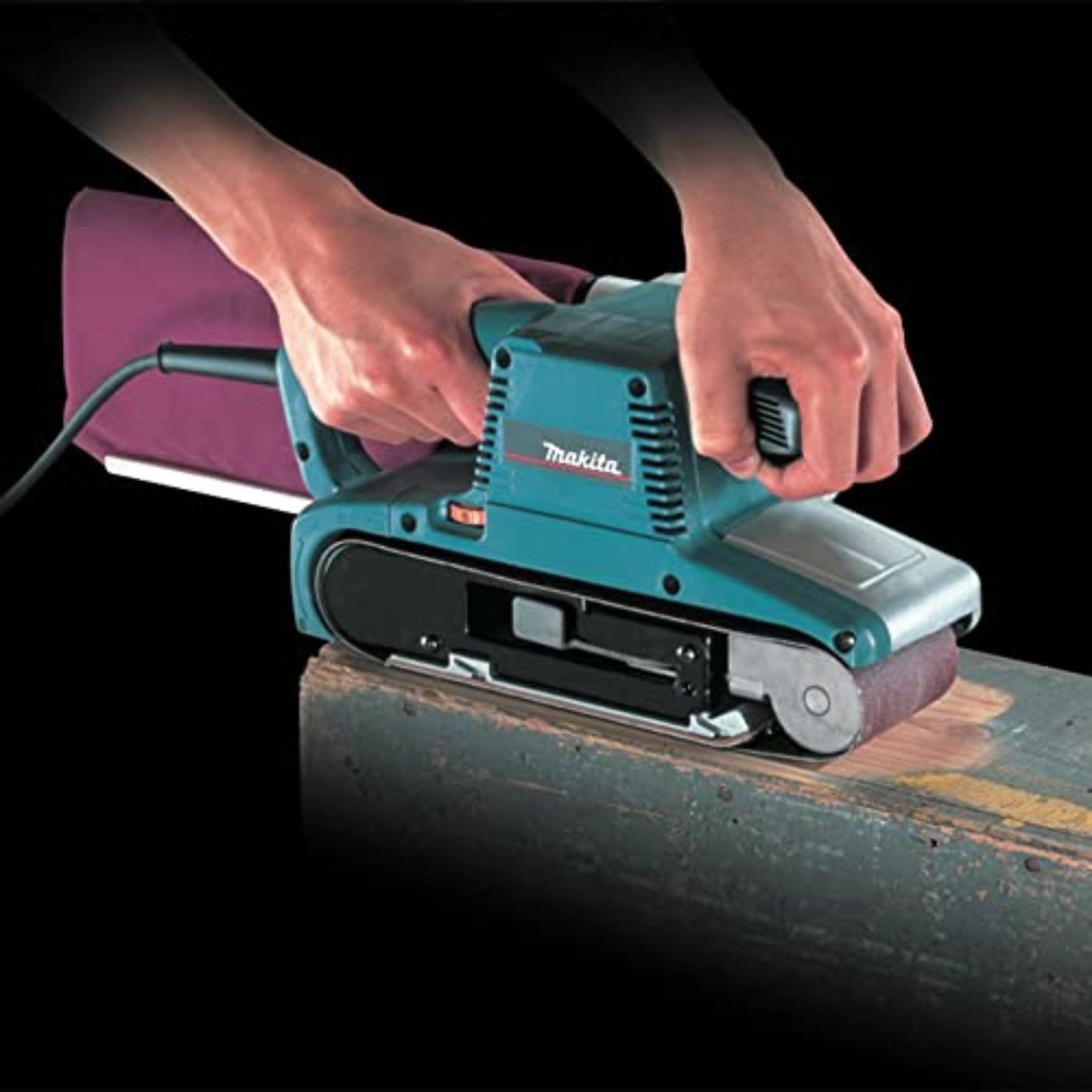 Makita 4" x 24" Belt Sander, with Variable Speed (Bare Tool) - 9404