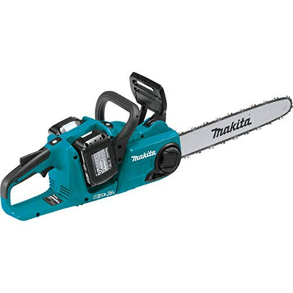 Makita 18V LXT Brushless 16" Chain Saw Kit with 4 Batteries (5.0Ah) - XCU04PT1