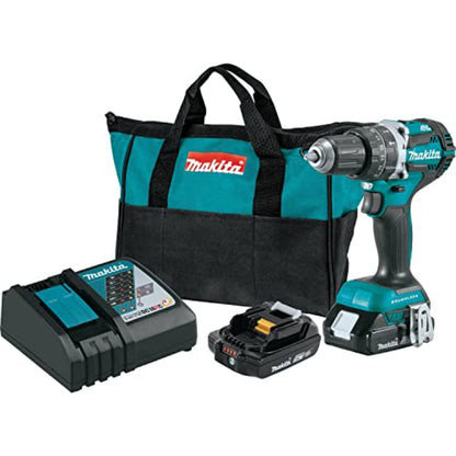 Makita 18V LXT Lithium‑Ion Compact Brushless Cordless 1/2" Hammer Driver‑Drill - XPH12T