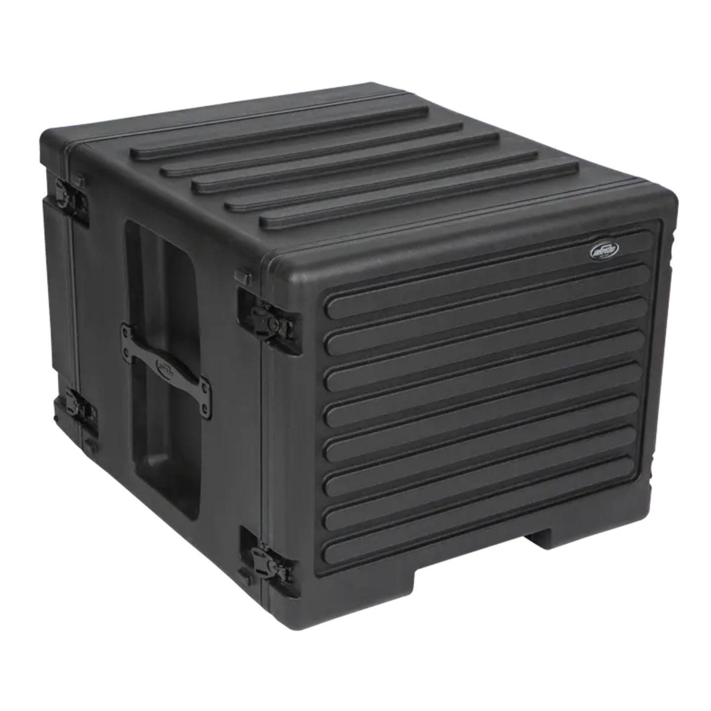 SKB 8U rSeries Rolling Rack with Integrated Back Wheels Pull Handle  - 429825