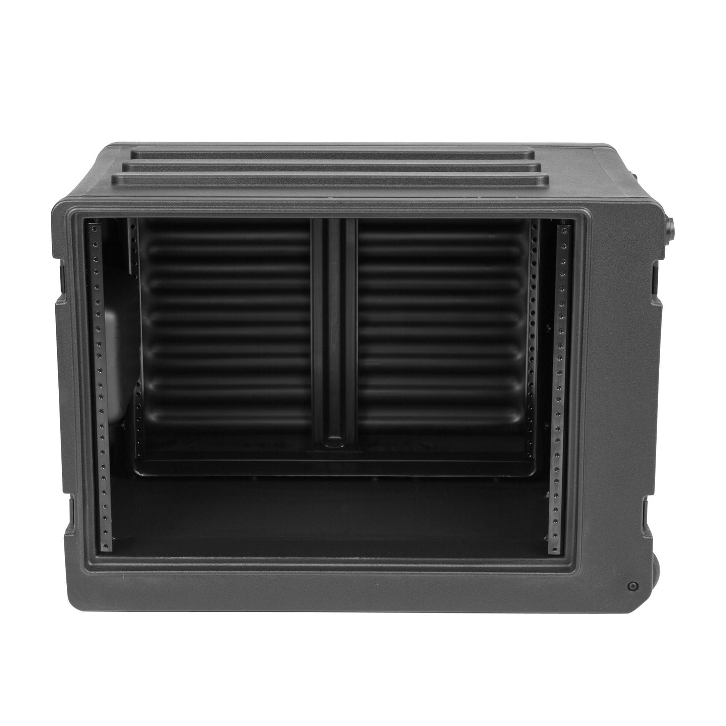 SKB 8U rSeries Rolling Rack w/Integrated Back Wheels & Pull Handle - 424982