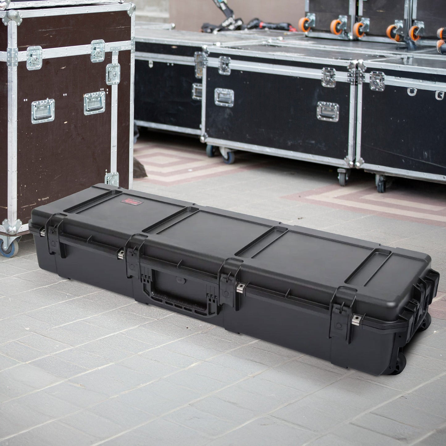 SKB iSeries Waterproof Utility Hard Case w/Layered Foam & Wheels (Open Box) - 425212