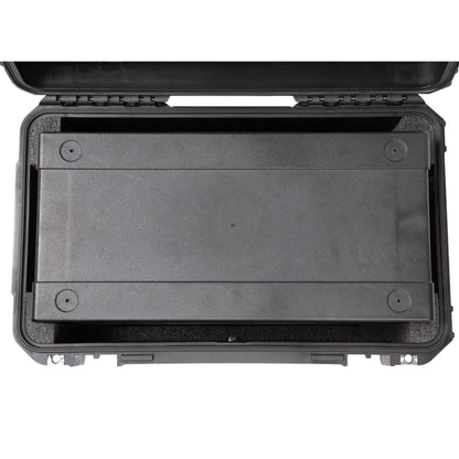 SKB iSeries 3U Shallow Fly Rack, Waterproof Polypropylene Hard Case, 9 Inch - 421599