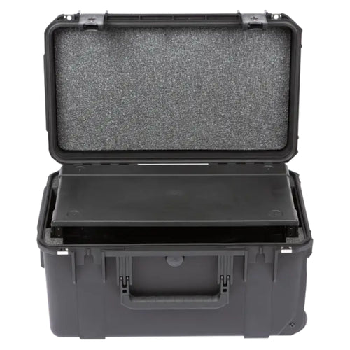 SKB iSeries 3U Shallow Fly Rack, Waterproof Polypropylene Hard Case (Open Box) - 425084