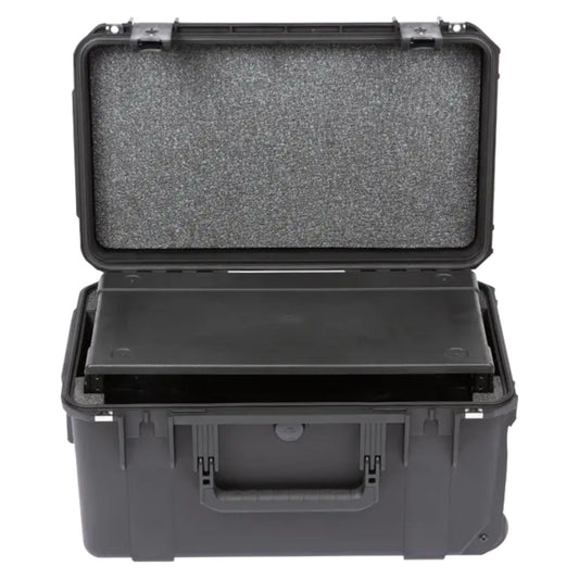 SKB iSeries 3U Shallow Fly Rack, Waterproof Polypropylene Hard Case (Open Box) - 425084