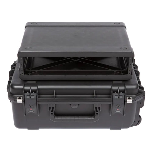 SKB 2U iSeries 13" Injection Molded Fly Rack with Built-In Wheels and Handle - 422018