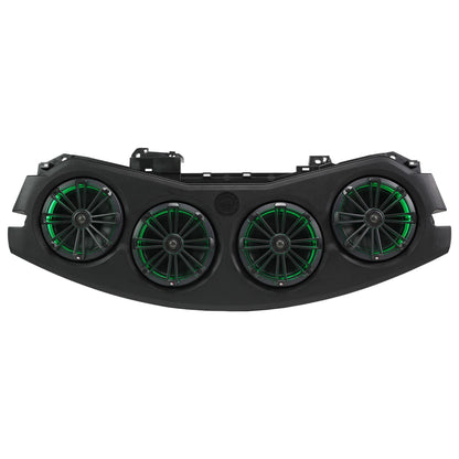 MB Quart Rear Soundbar, 8" Speakers, Jeep Wrangler JL 18-23/Gladiator JT 20-23 - 422638