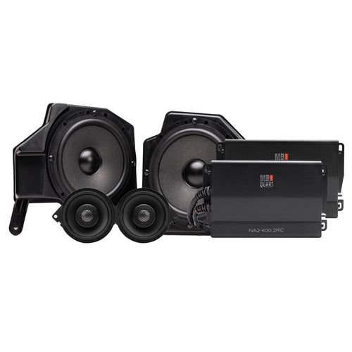 MB Quart Stage 4 Audio System for Jeep Wrangler JL 18-26/Gladiator JT 20-26 - 422643