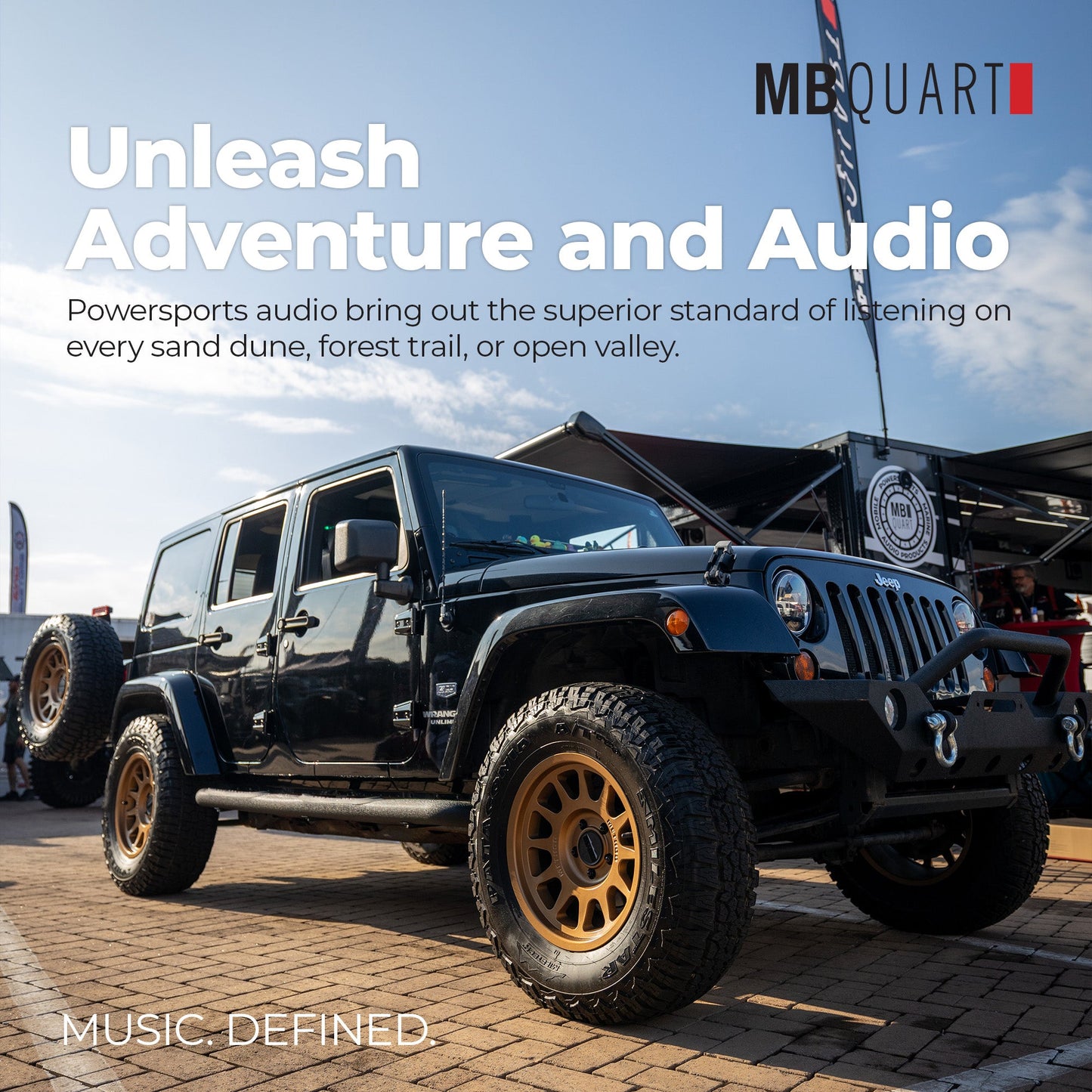 MB Quart 6.5" Rear Speaker Enclosures Kit for RZR Pro XP, Turbo R, Pro R 20-24 - 422652