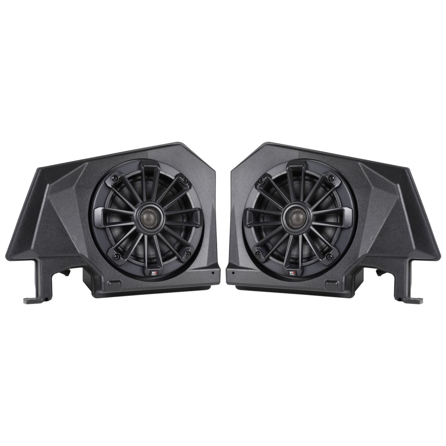 MB Quart 6.5" Rear Speaker Enclosures Kit for RZR Pro XP, Turbo R, Pro R 20-24 - 422652