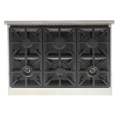 Kucht Professional 36" 5.2 cu. ft. Propane Gas Range in Olive Green with Silver Accents, KFX360/LP-G - KFX360/LP-G