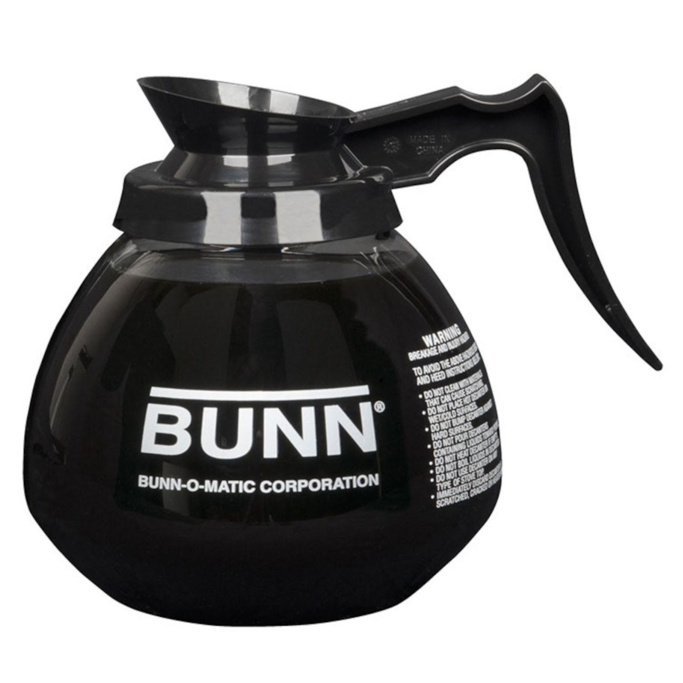 Bunn 64 oz. Glass Decanter (Pack of 24) - BU424000024