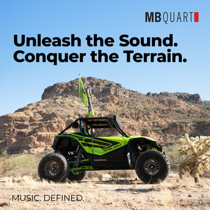 MB Quart 7" Touchscreen Wireless CarPlay Android Auto Car Powersports Receiver - 425720